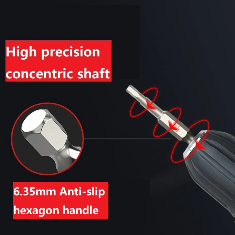 

Wrench Drill Bit Set Hex Head Bits Workshop 1.5~12mm 10 Pcs HRC60 Degree Hand Tools Magnetic Tips S2 Alloy Steel