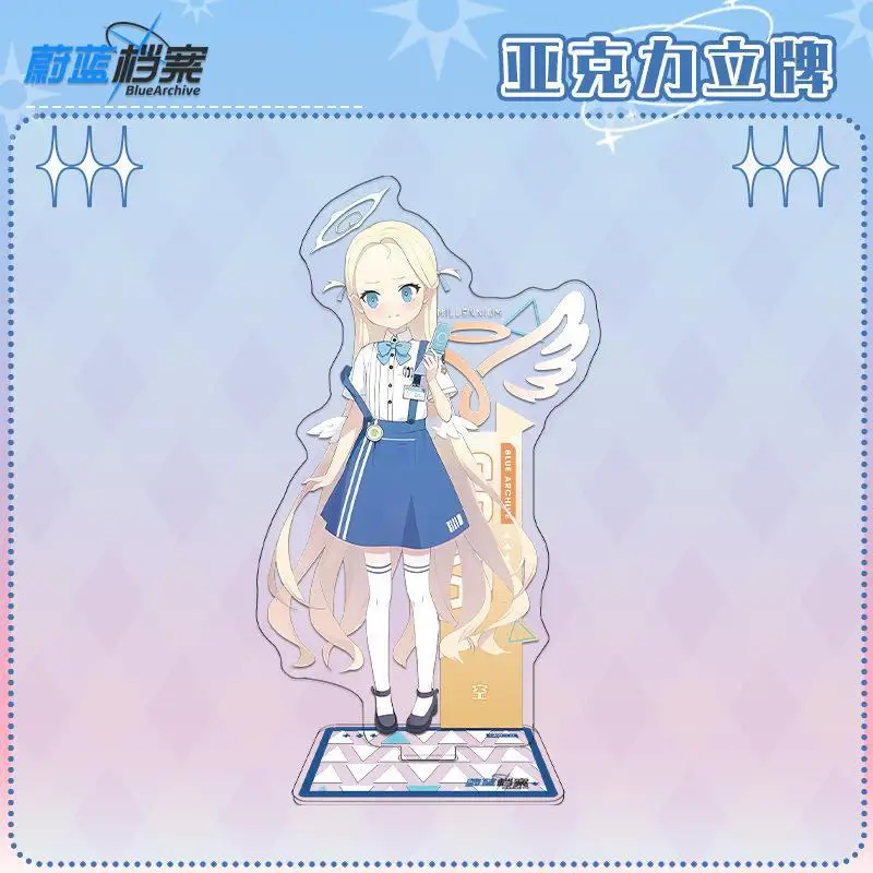 Фото Аниме Синий Архив Ichinose Asuna Shirasu Azusa Jōmae Saori Onikata Kayoko Модель настольного украшения Брелки Подарок на Хэллоуин №4