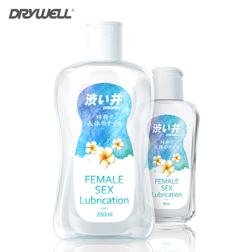 

DRY WELL 200ML Aloe Sex Lube Water-based Sexual Lubricant for Sex Silky-smooth Texture Latex Friendly Fragrance-free
