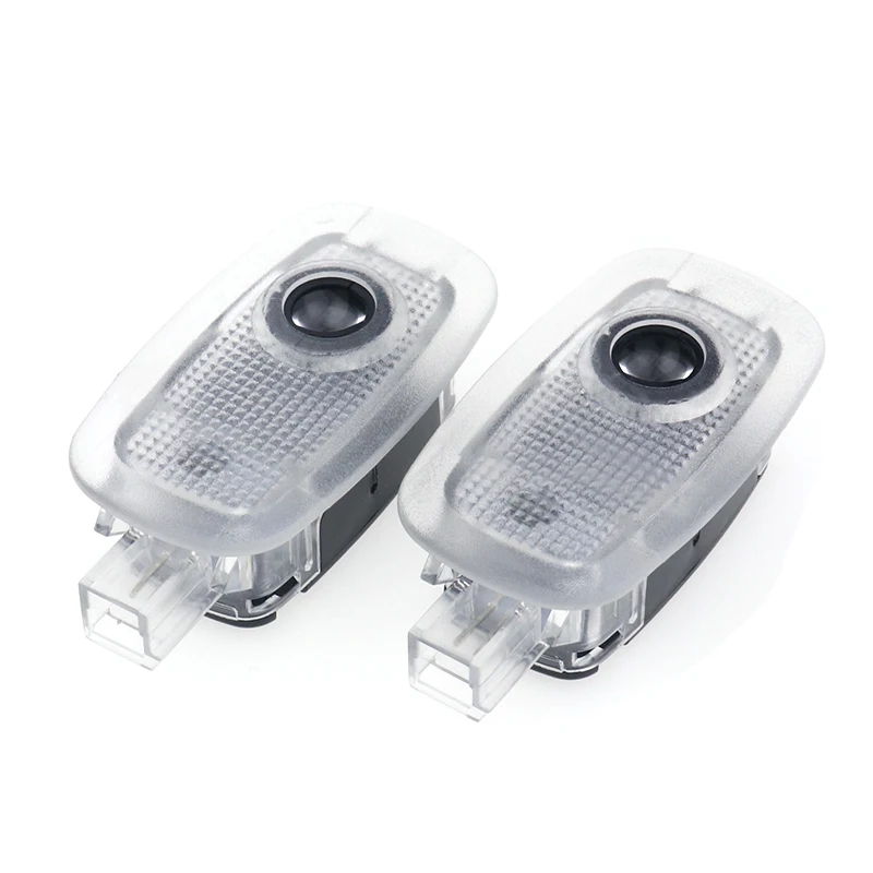 

2pc Car Door Welcome Light LED Car Door Emblem Laser Projector Decor Lamp For-Mercedes W221 W447 W640 S V Vito CL Class AMG C216
