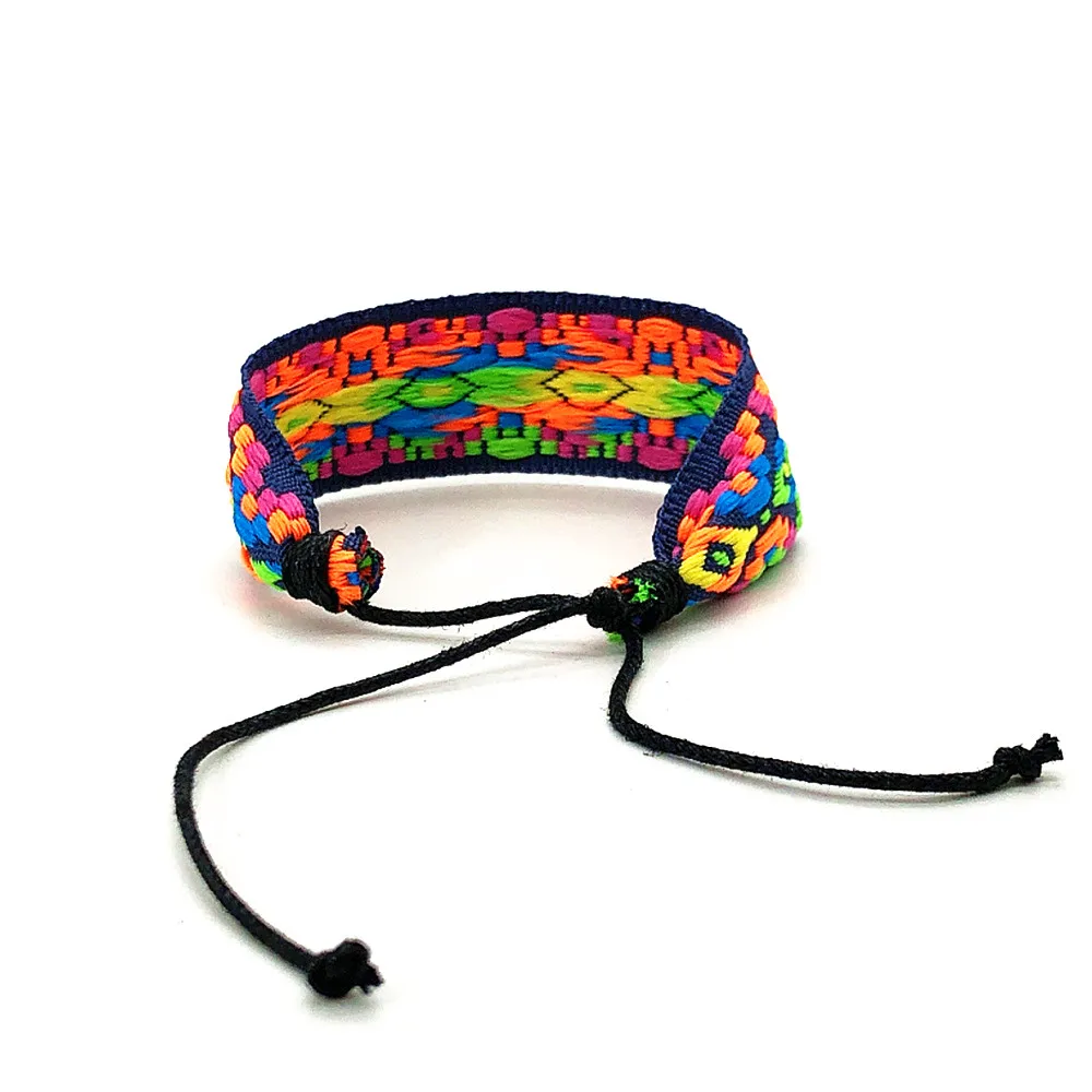 Браслет ручной работы в богемском стиле с перекрестными красочными глазами для