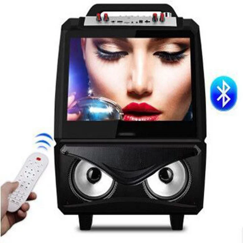 

15 inch Video speaker WIFI touch screen Bleu tooth Stage Dancing Audio trolley outdoor Blue tooth wireless speaker