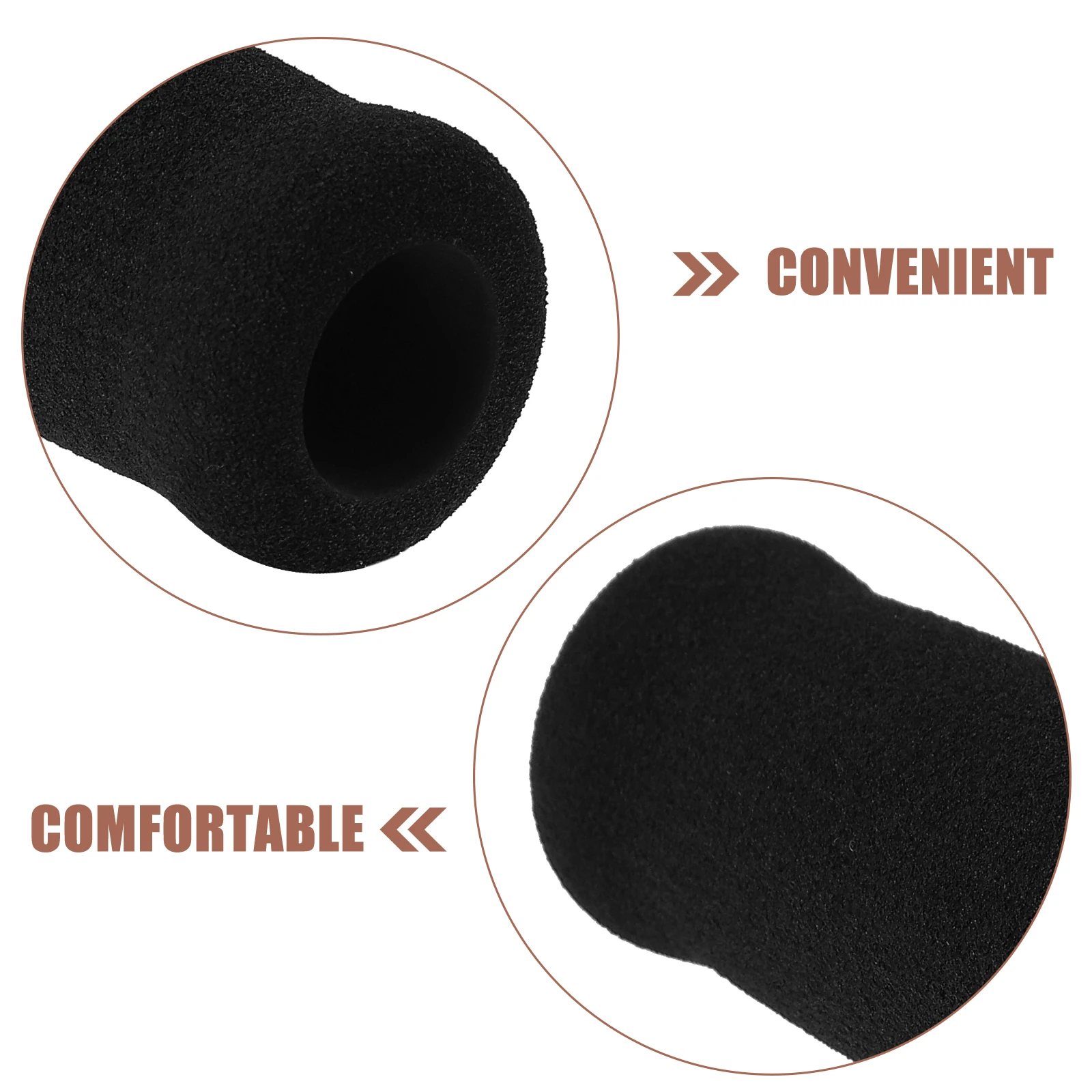 Тростниковые и промежуточные принадлежности 5 шт. Нескользящие ручки сменные