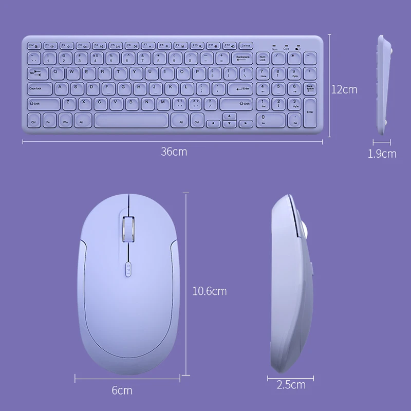 Беспроводная игровая клавиатура 2 4 ГГц для ноутбука Macbook беспроводная Волшебная