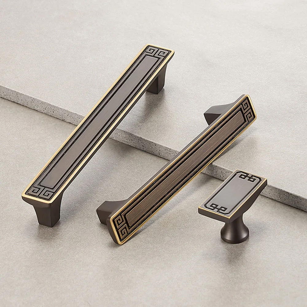 

Copper Household Door Handle Practical Wine Closet Door Handle For Bedroom
