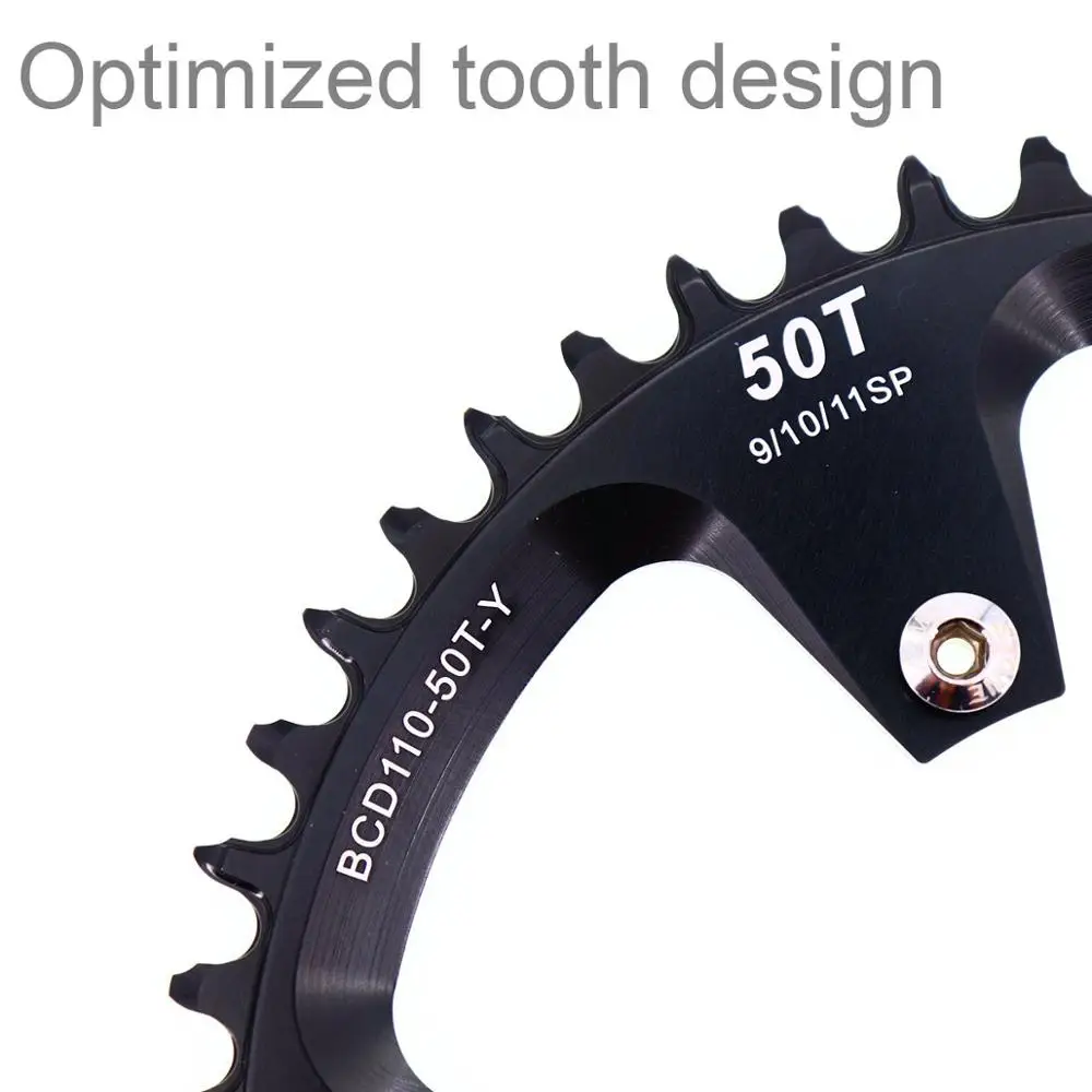 Круглая Звездочка из камня 110BCD для Force Red Rival S350 S900 32 36 38 40 42 46 48 58 60T шоссейный