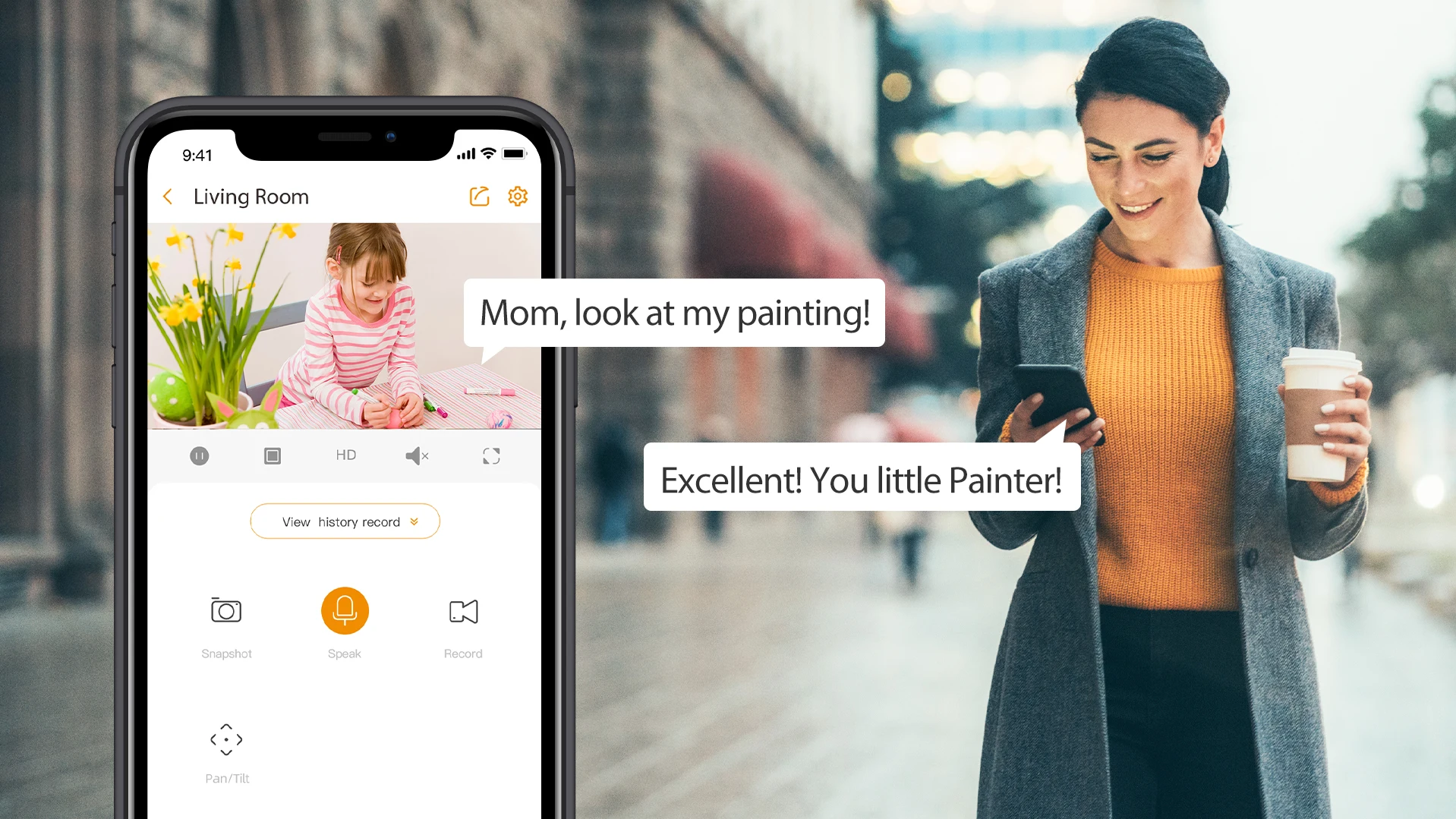 Беспроводная IP Wi-Fi камера видеонаблюдения Dahua Imou Ranger 2 |