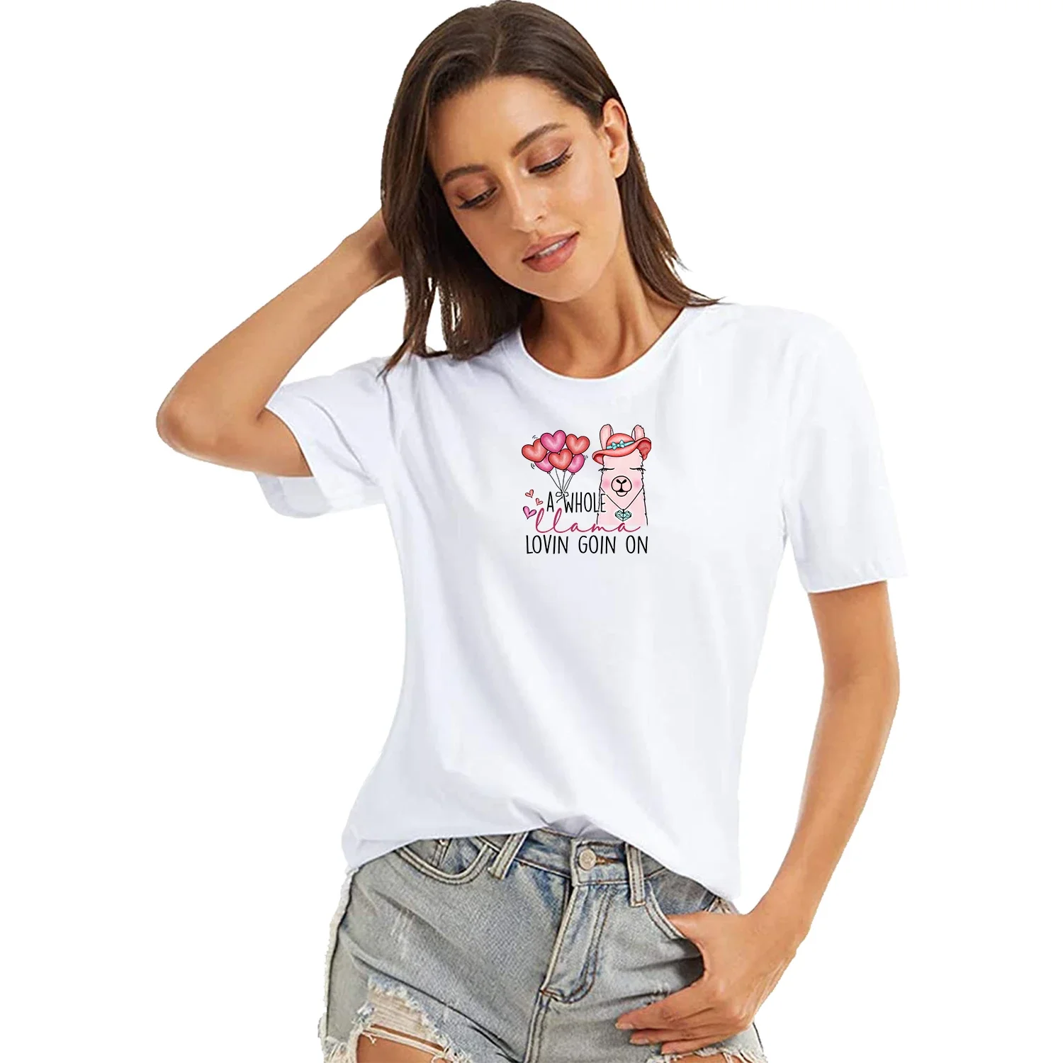 6 шт. стикеры с рисунком любовной кошки