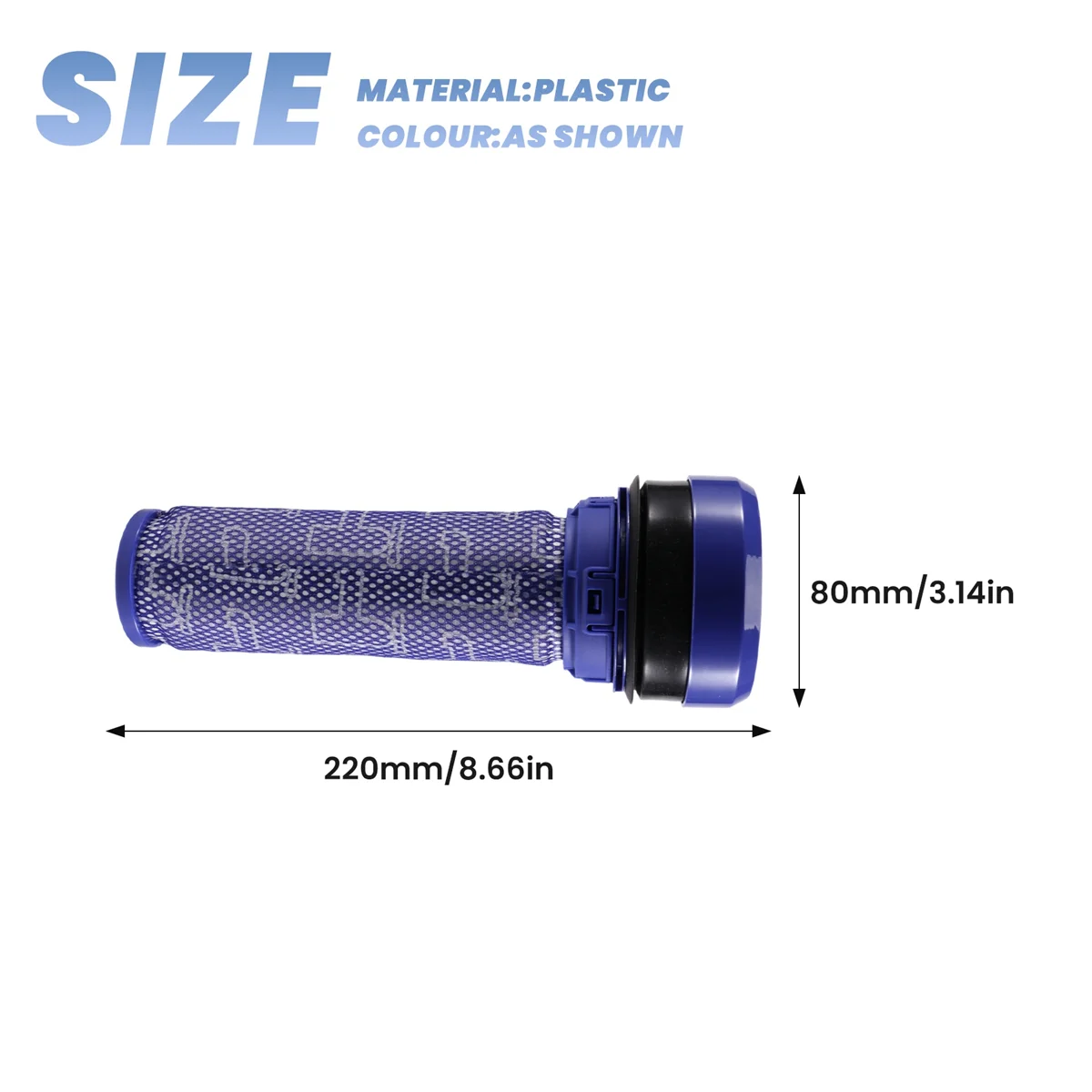 2 шт. фильтры для Dyson DC37 DC33C DC39 DC28C DC53 предварительный фильтр двигатель пылесос