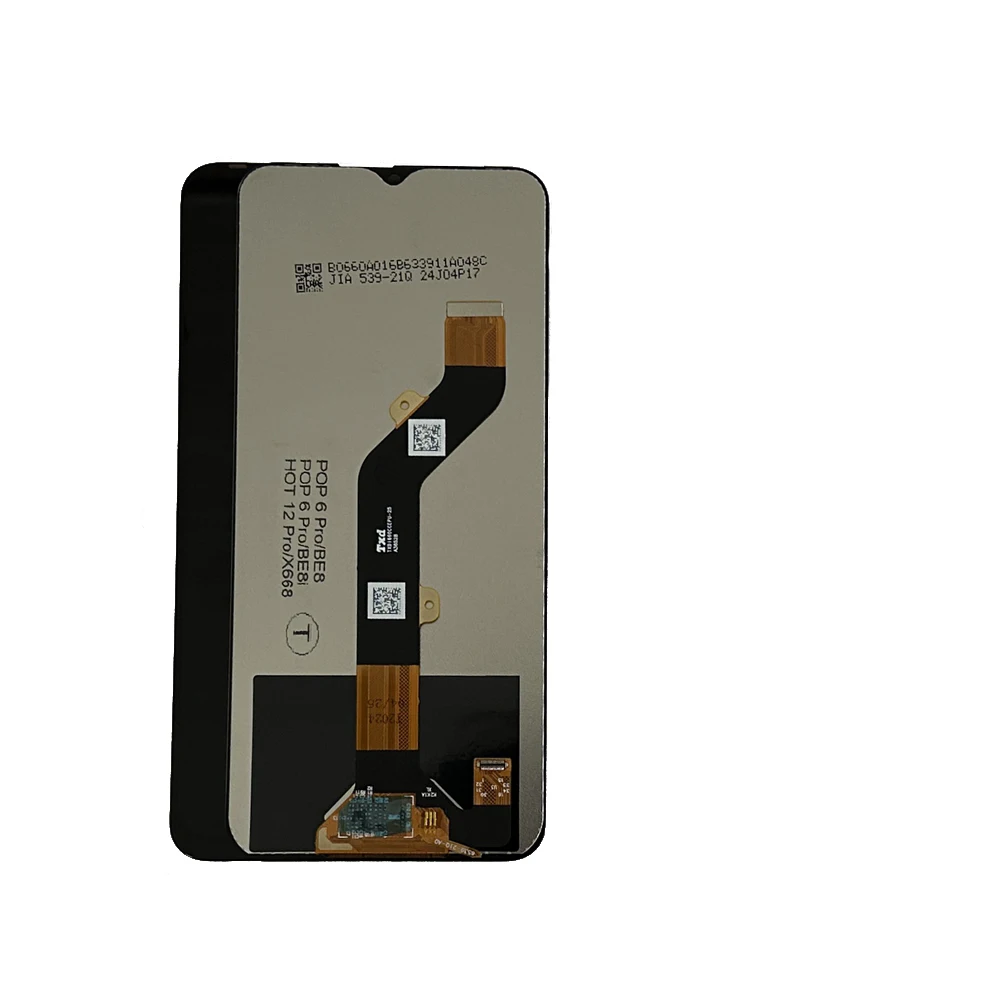 ЖК-дисплей 6 82 дюйма для Infinix Hot 12 Play X6816 X6817 экран с дигитайзером в сборе Pro X668C