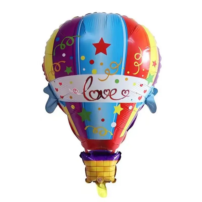 

Summer Hot Air Balloons Aluminum Film Balloons Children's Birthday Party Wedding Decoration Balloons Dress Up Decorative Balloon