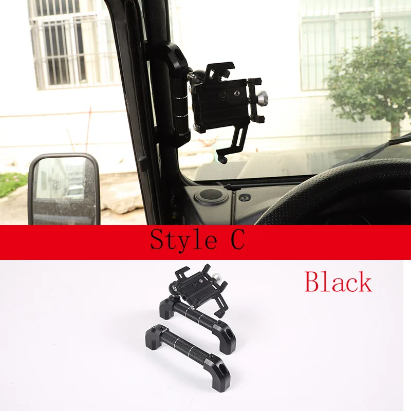 

Автомобильный держатель для телефона из алюминиевого сплава для Land Rover Defender 90 110 130 2004-2018