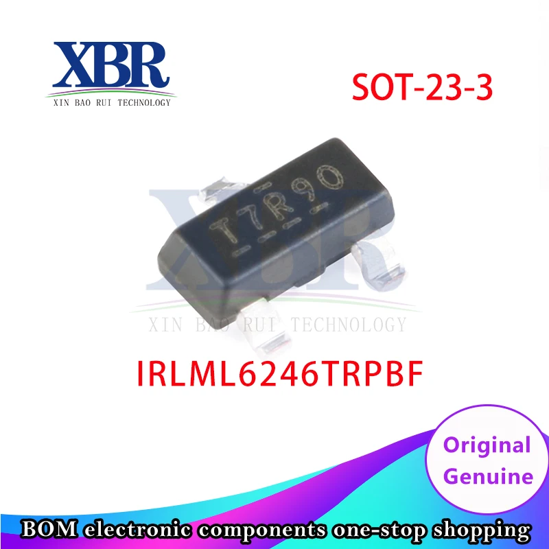 

5pcs IRLML6246TRPBF SOT-23-3 MOS Tube