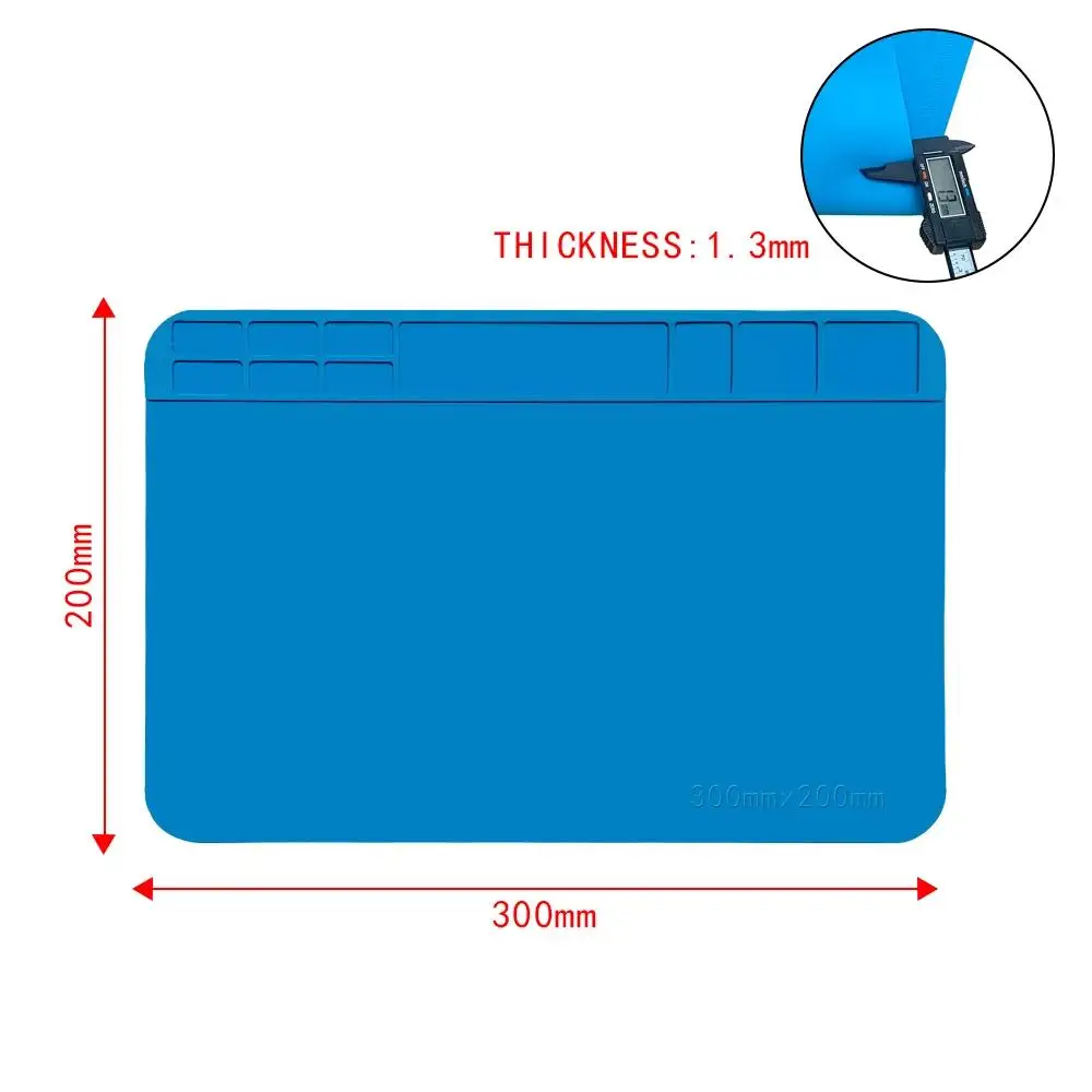 

Силиконовый коврик для пайки Lefavor 45x30 см