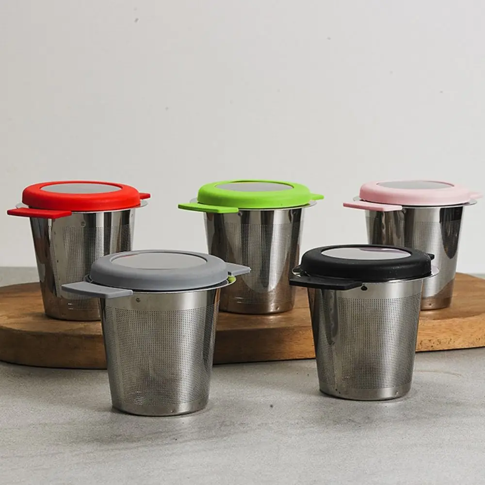 

Stainless Steel Tea Leak Filter Reusable Tea Infuser Mesh Metal Tea Strainer For Teapot Coffee Spice Filter Kitchen Teaware