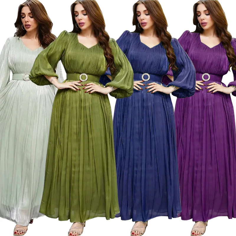 

Турция Eid Abaya Турция, мусульманское женское платье, шелковые пятнистые пояса, Abayas марокканские Caftan вечерние, длинные платья для выпускного вечера 2023