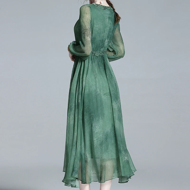 Женское платье EVNISI тай-дай из полиэстера