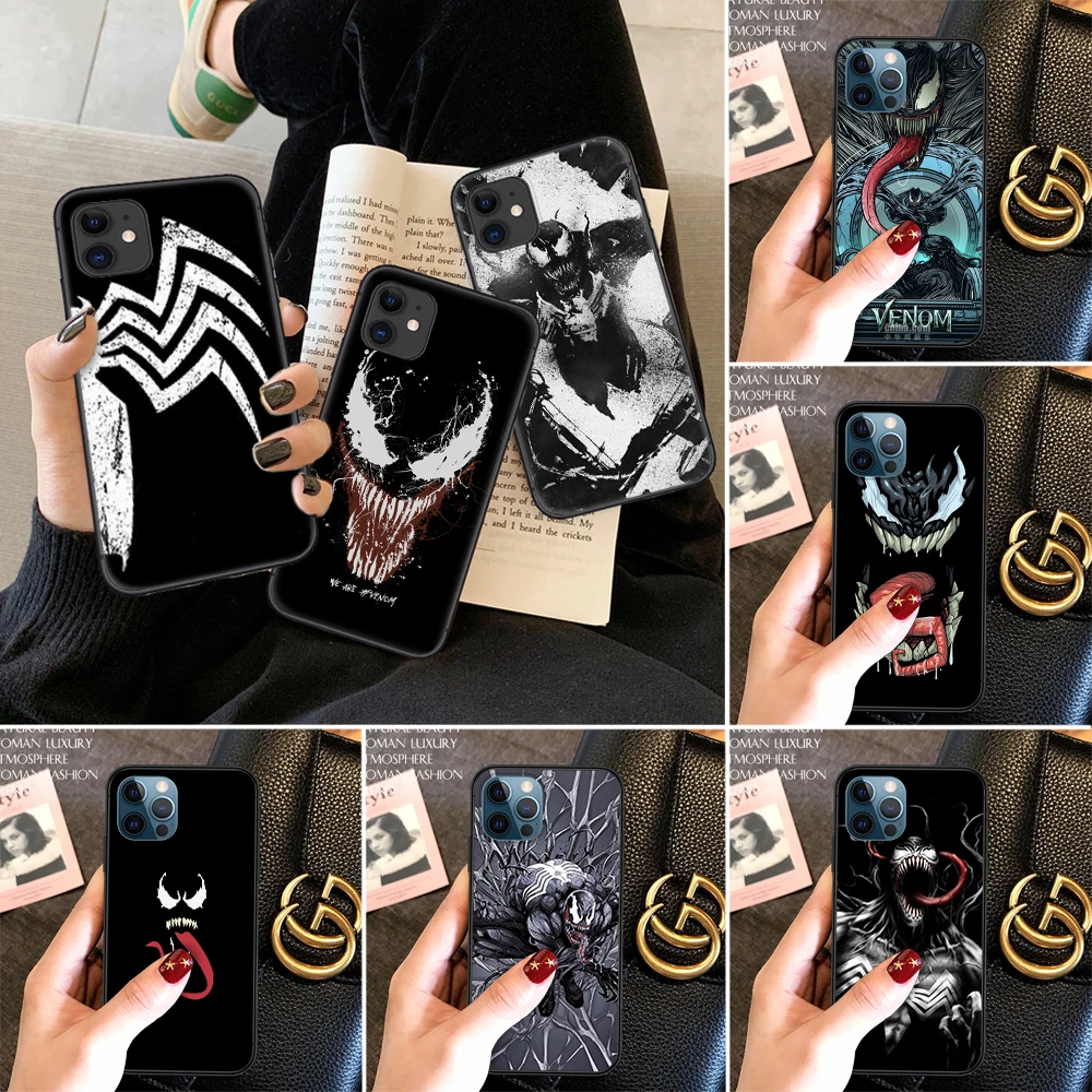 Venom Marvel распродажа роскошный мягкий чехол для Xiaomi Mi A1 A2 A3 9T Pro Poco F1 F2 F3 GT M2 M3 M4 M5 C40 X2 X3