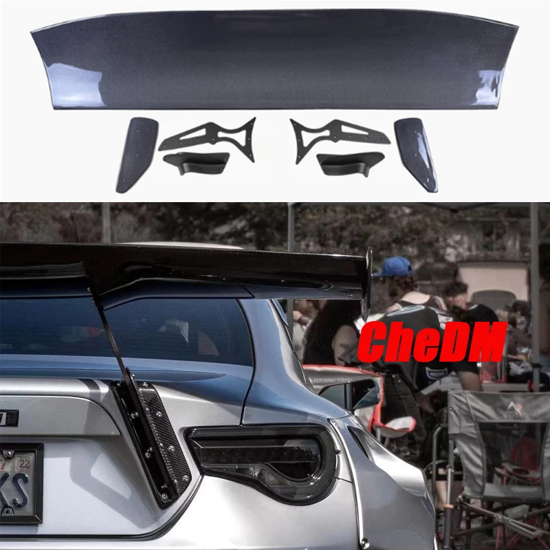 Стайлинг автомобиля Неокрашенный Черный ФАП/углеродное волокно материал G Style GT 86