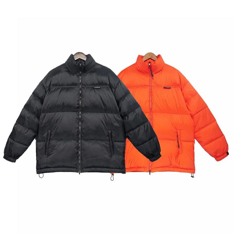 

22SS Collar Logo Embroidery Vetements Jackets Men Women EU Size 100% Cotton Vetements Coat Streetwear Autumn Winter Berserk