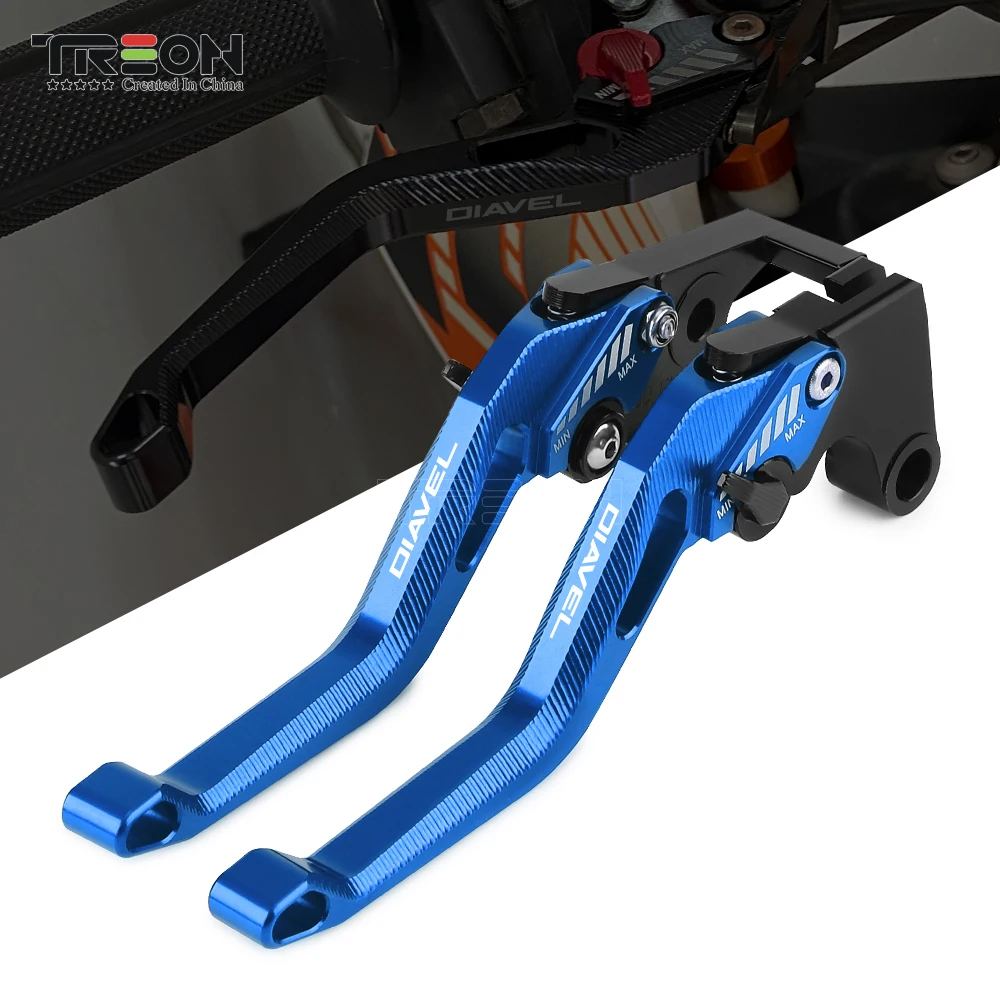 Для DUCATI DIAVEL/CARBON/XDiavel/S 2011-2017 2018 аксессуары для мотоциклов регулируемые рычаги