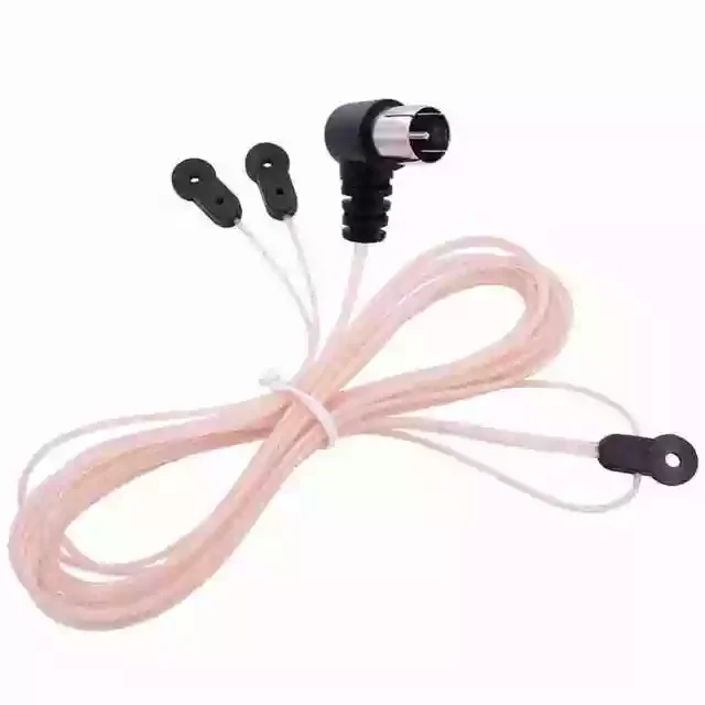 

Radio Antenna 75 OFM Dipole Indoor T Antennas Copper Aerial F Connector Stations Receiver HD Type Indoor Male For FM Rad S3Q3