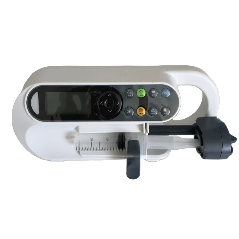 

One-key to start ce approved Fluid Syringe Pump Equipment single channel injection pump