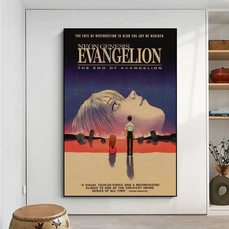 Bandai Neon Genesis Евангелион Рей Аянами классические кинопостеры для гостиной