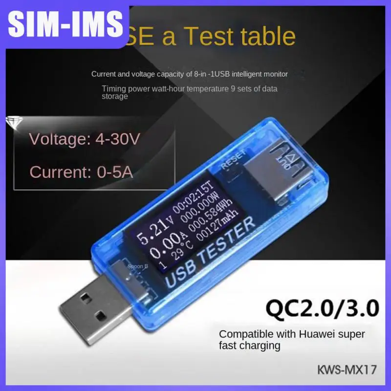 

Измеритель Напряжения тока тестер емкости ЖК-дисплей Usb амперметр напряжения тестер мощности Usb зарядное устройство мобильный детектор мощности