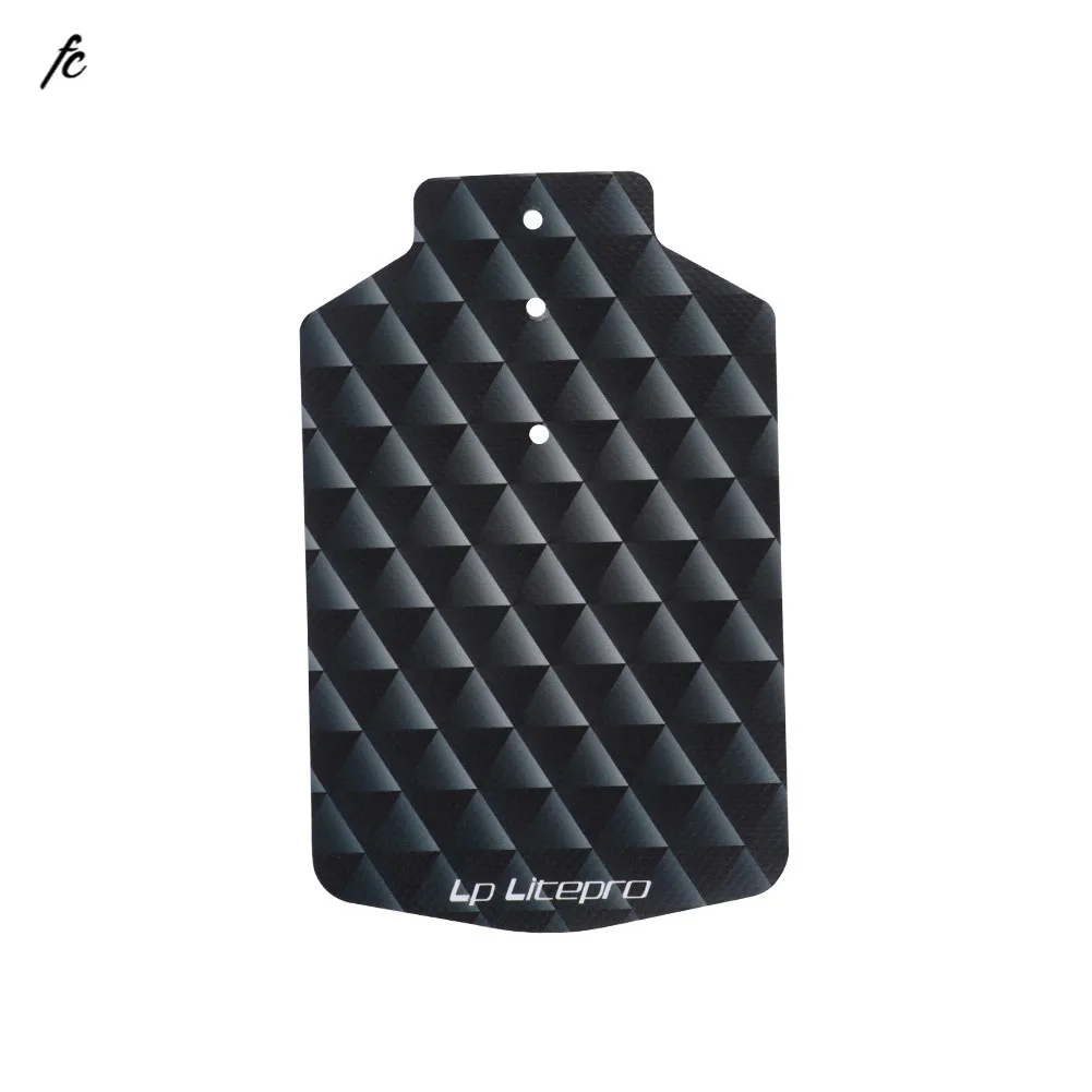 

Аксессуары для брызговиков Brompton, легко устанавливаемый складной велосипедный утолщенный износостойкий передний брызговик