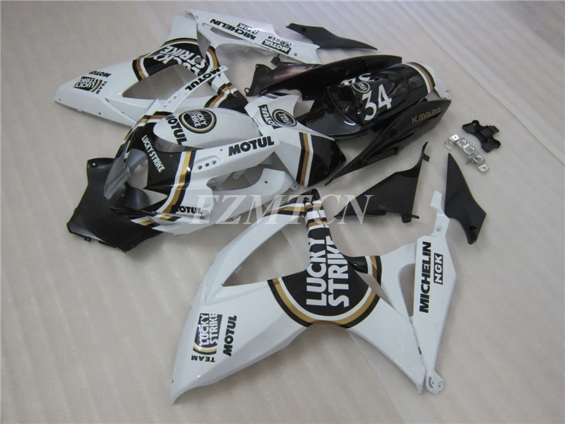 

Новый комплект обтекателей для мотоцикла, подходит для Suzuki GSX-R600 750 K6 2006 06 07, корпус из АБС-пластика, бесплатно, на заказ