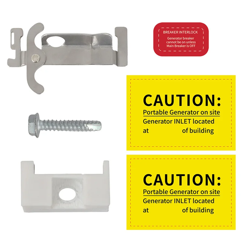 Interlock Clip ​this Fits For Older Style 100 Amp Qo Panels With This Style Main Breaker