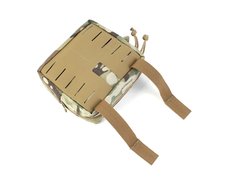SS GP Square Zipper Sundry Bag Medium MOLLE Belt Waist Cover Attached Bag Auxiliary Bag Outdoor Camouflage