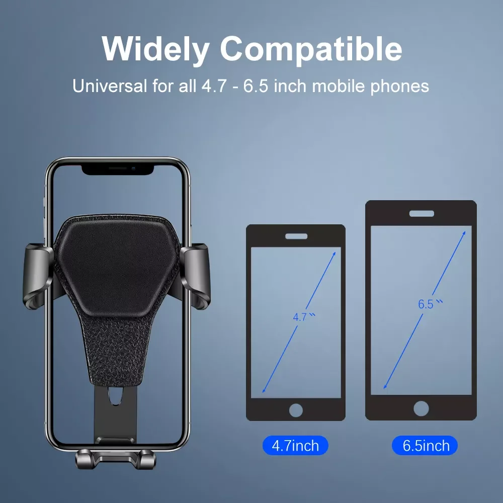 

For iPhone 13 Xiaomi SamsungGravity Car Phone Holder Air Vent Clip Mount Mobile phone accessories Stand Smartphone GPS Support