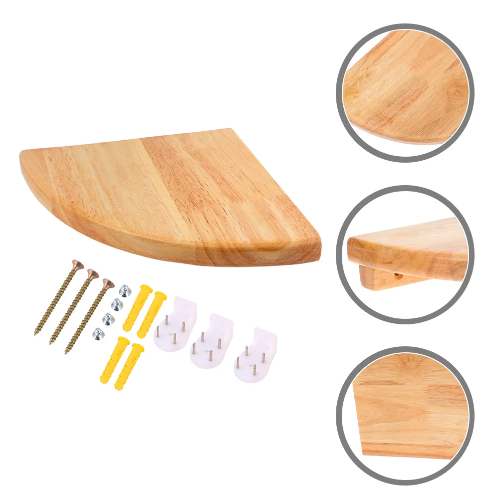 

Настенная деревянная полка для хранения