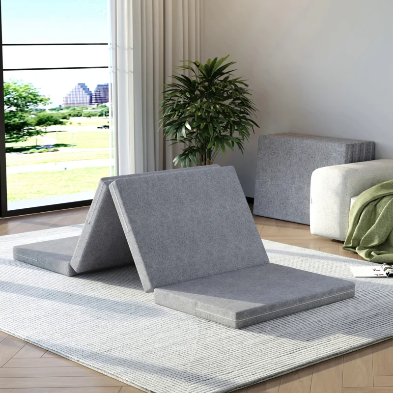 

2023 NEW Folding Mattress Car Tatami Yoga Mat Spliced Mattress Ease Portable Mattress Kindergarten Office Workers Lunch Break