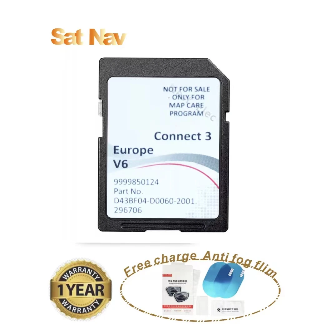 

Brand New Nissan Connect 3 V6 2021 Sat Nav Map LCN 3 SD Card/ JUKE / QASHQAI