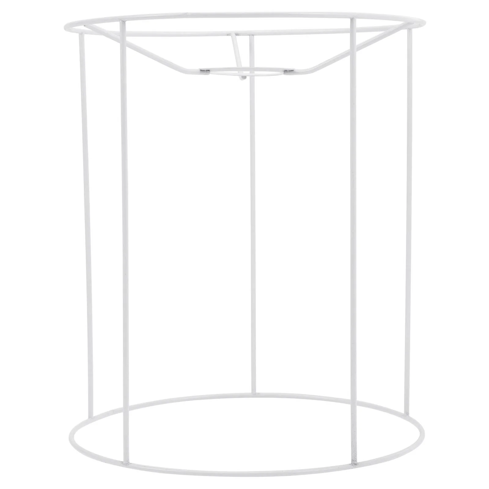 

Lampshade Lamp Frame Cage Diy Light Wire Shade Guard Bracket Vintage Metal Iron E27 Replacement Shades Holder Home Holders
