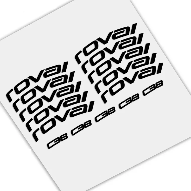 Наклейка на дисковые тормоза Roval C38 для двух углеродных колес наклейки дорожный