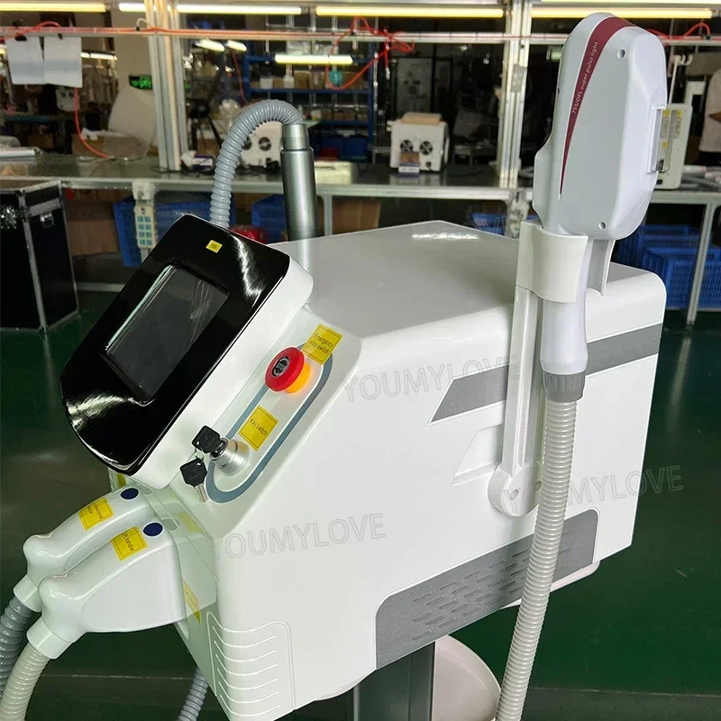 2023 OPT IPL DPL Elight машина для удаления волос и Nd Yag лазерная татуировок салона 2 в 1