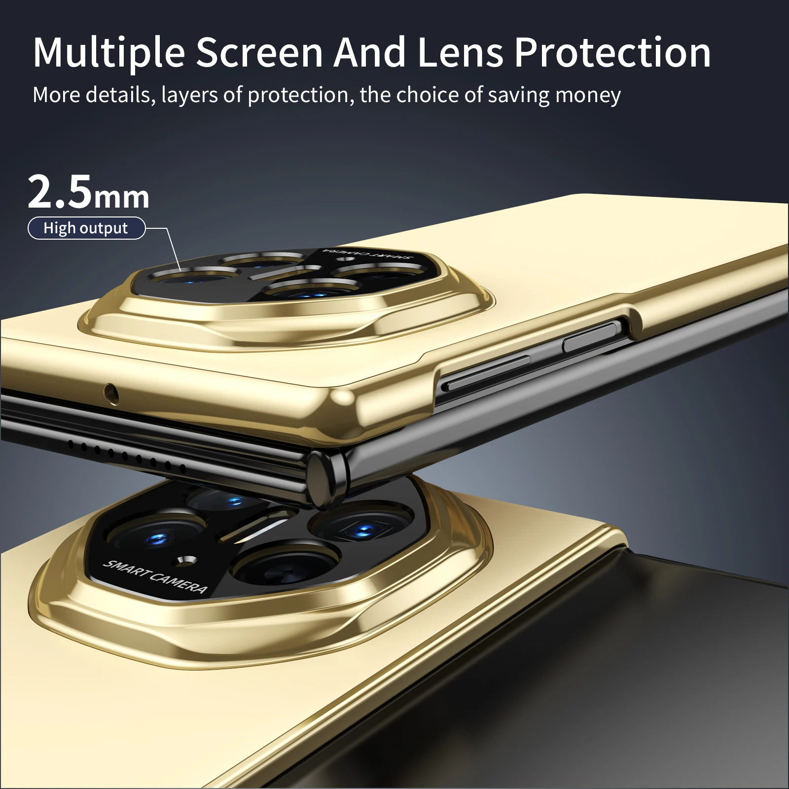 Фото Для Huawei Mate XT AG матовый вакуумный шарнир с полной защитой и защитой от отпечатков пальцев, устойчивый к падениям чехол для телефона №4
