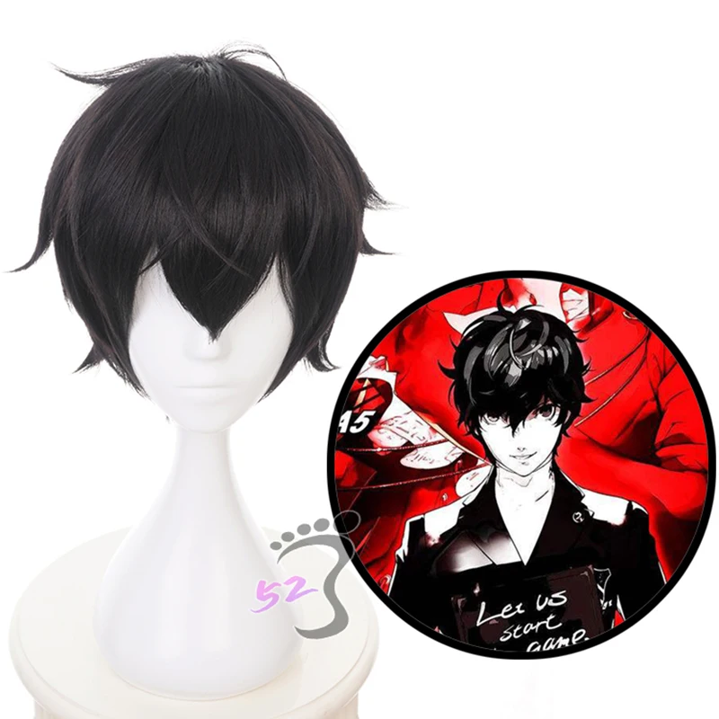 

Костюм для косплея Игры Persona 5, искусственный костюм Джокера из аниме «Искусственные парики», костюм на Хэллоуин, семейная вечерние НКА, кост...