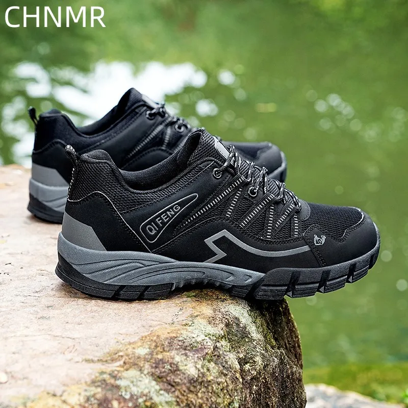 

Couple Four Seasons Outdoor Shoes Running Non-slip Work Mountaineering Light Safety Shoes 2023 Summer New Large Size 36-47