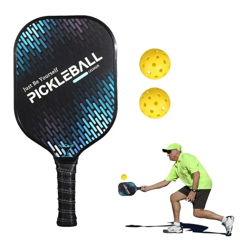 

Graphite Pickleball Paddles Lightweight Racket Carbon Fiber Sports Equipment Honeycomb Core Sweat-Absorbing Grip Beginners