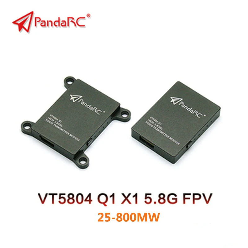 

Видеопередатчик PandaRC VT5804 Q1 X1 5,8G 25 МВт-800 МВт 16CH W/ MMCX /RP-SMA a/ Foxeer Lollipop pop2 V2 Антенна для FPV радиоуправляемого дрона YYDS