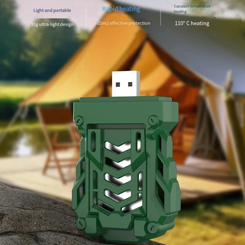 USB-отпугиватель комаров электронный для использования на открытом воздухе и в