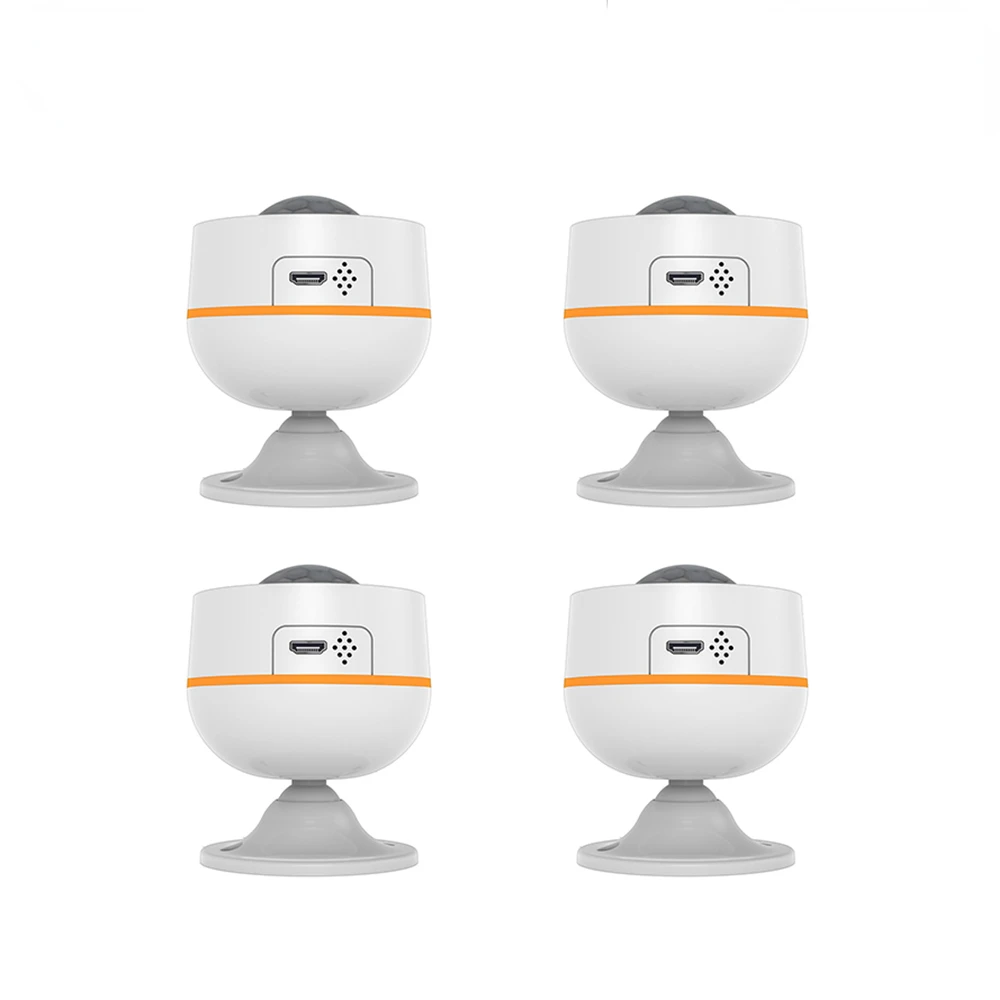 

PIR Motion Sensor Home Security Human Body Movement Detector Infrared Alarm Detector Built-in T&H Sensor