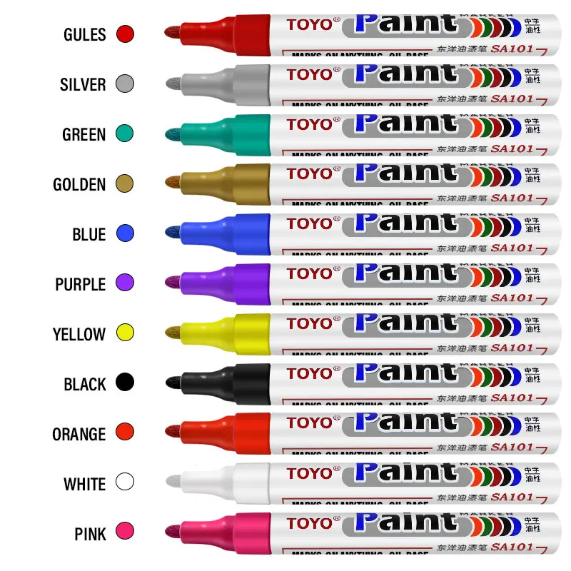Waterproof Car Tyre Tire Tread Tire Paint Pen Marker DIY Art Drawing Pen Tool For BMW E46 E49 F30 F80 E36 E46 E93 E92 F34 F31 Z4