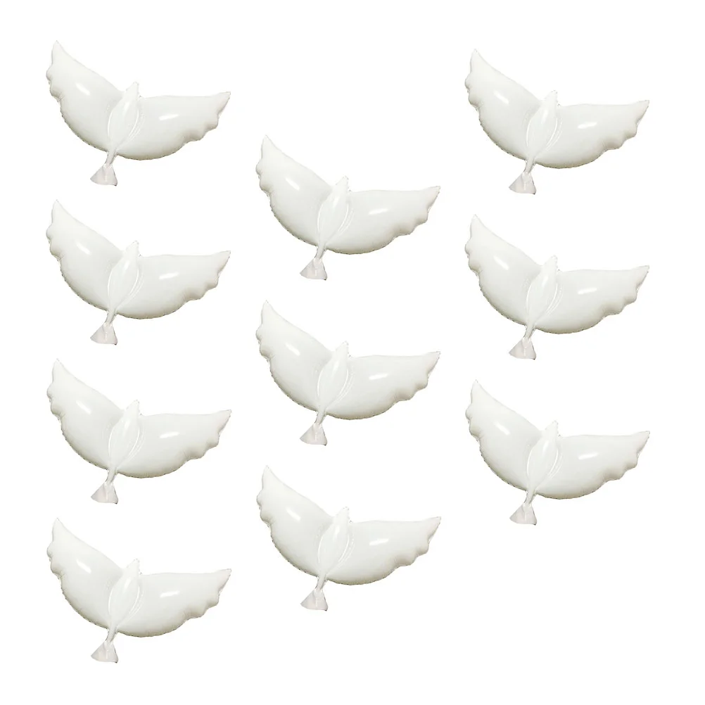 

Balloons Dove Pigeon Wedding Memorial Bird Aluminum Balloon Flyingweddings Peace Ballons Party