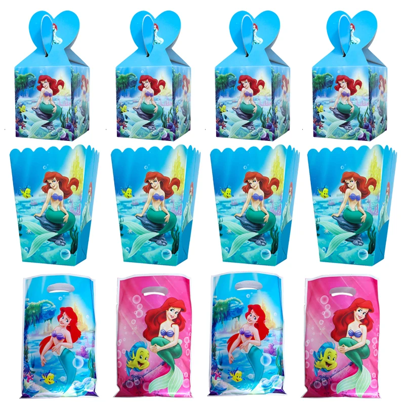 Disney маленькая Русалочка Ариэль принцесса украшение на день рождения одноразовая